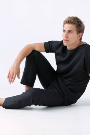 Ultra-Comfy Black Linen Pants Elevate Your Loungewear and Summer Style