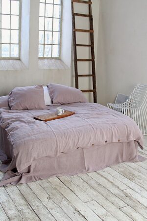 Embrace the Serenity of Nature Soft Linen Duvet Covers from Lithuania