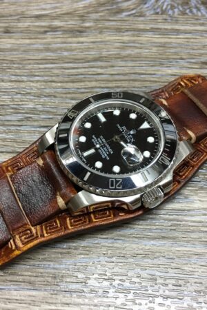 Premium Leather Watch Strap Elevate Your Timepiece with Handmade Craftsmanship