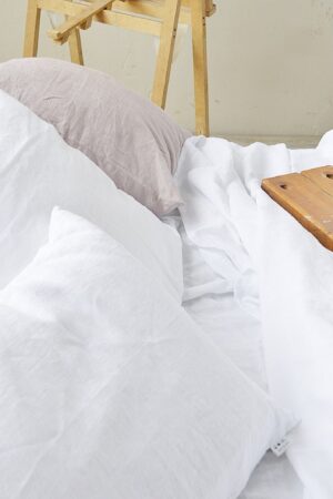 Undyed Linen Duvet Cover Experience the Pure Embrace of Nature's Softness