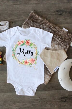 Personalized Baby Onesie Capture Your Little One's Unique Charm