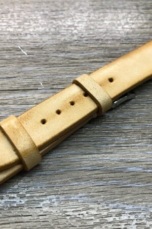 Premium Leather Watch Strap Elevate Your Timepiece with Vintage Charm