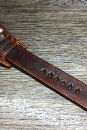 Premium Leather Watch Strap Elevate Your Timepiece with Handmade Craftsmanship