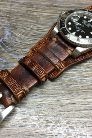 Premium Leather Watch Strap Elevate Your Timepiece with Handmade Craftsmanship