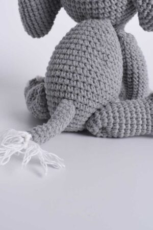 Adorable Grey Elephant Amigurumi A Cherished Gift for Little Ones