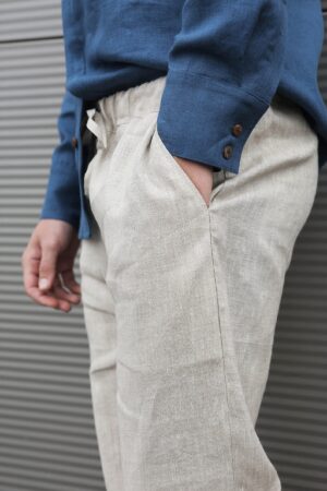 Organic Linen Lounge Pants Sustainable Comfort for Spring and Summer