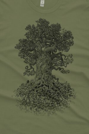 Unleash the Spirit of Nature Gnarled Tree Tshirt - A Symbol of Life and Strength