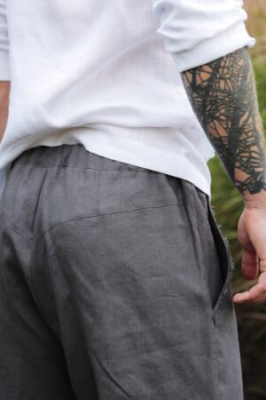 Breezy Linen Lounge Pants Sustainable Comfort for Modern Men