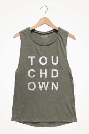 Women's Football Tank Top Touchdown-Ready Style for Game Day and Beyond