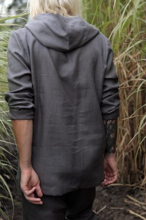 Breezy Linen Hoodie The Epitome of Summer Comfort and Style