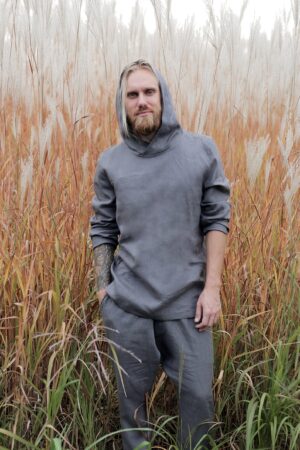 Breezy Linen Hoodie The Epitome of Summer Comfort and Style