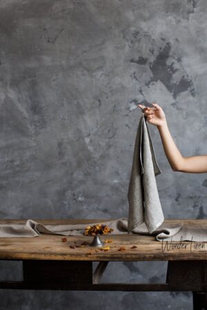 Luxurious Linen Tea Towel Elevate Your Kitchen with Natural Elegance