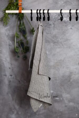 Luxurious Linen Tea Towel Elevate Your Kitchen with Natural Elegance