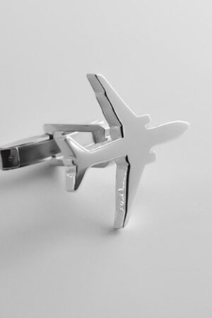 Boeing Airplane Cufflinks Elevate Your Style with Aviation Elegance