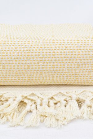 Cozy Comfort Indulge in the Warmth of Our Organic Turkish Blanket, 79x90