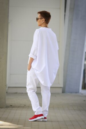 Breezy Linen Sanctuary Oversized Blouse, Tunic, and Shirt Dress for Effortless Style