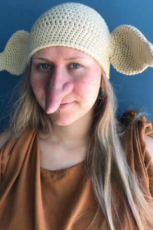 Enchanting House Elf Hat From Baby to Adult, a Magical Cosplay Accessory