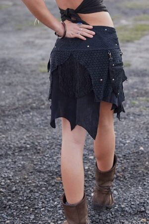 Enchanting Bohemian Rhapsody Steampunk, Pixie, and Gypsy Skirts for the Free-Spirited