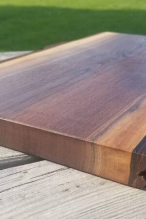 Rustic Live Edge Cutting Board The Ultimate Charcuterie, Chopping, and Serving Masterpiece