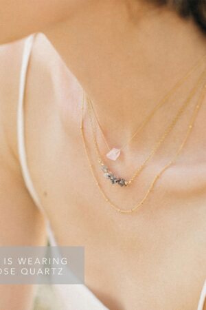 Sparkling Summer Hues Embrace the Energy of Raw Crystal Necklaces