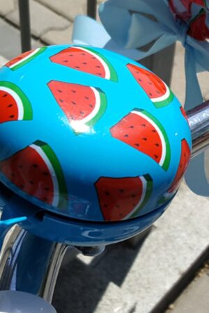 Watermelon-Themed Bicycle Set Ride in Sweet Style