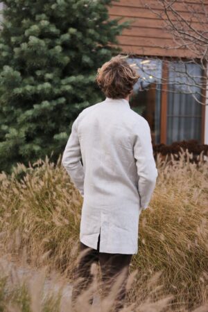 Timeless Linen Trench Sustainable Style for the Modern Man