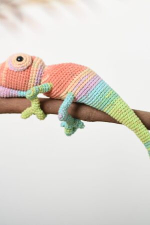 Enchanting Chameleon and Gecko Crochet Creations A Colorful Adventure for Kids