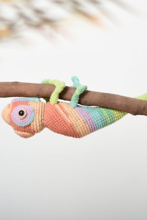 Enchanting Chameleon and Gecko Crochet Creations A Colorful Adventure for Kids