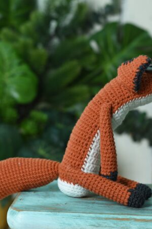 Enchanting Crochet Fox A Little Prince's Faithful Companion