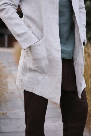 Timeless Linen Trench Sustainable Style for the Modern Man