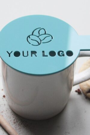 Personalized Coffee Stencil Elevate Your Coffee Art with Custom Logos and Designs