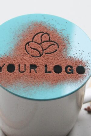 Personalized Coffee Stencil Elevate Your Coffee Art with Custom Logos and Designs