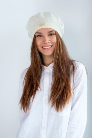 Handmade Merino Wool Beret A Timeless Classic for Sophisticated Women