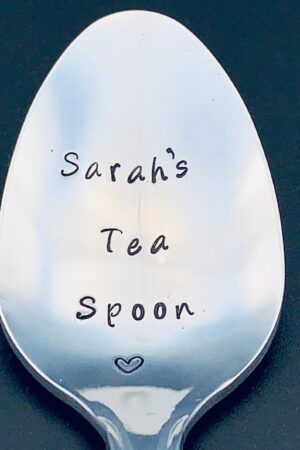 Personalized Tea Spoon A Unique Gift for Tea Enthusiasts and Loved Ones