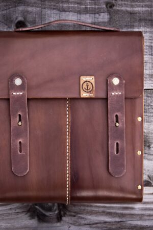 Premium Leather Flight, Cycle, and Bicycle Bag Timeless Style and Durability