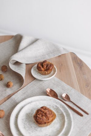 Rustic Farmhouse Linen Placemats Elevate Your Dining Experience with Natural Elegance