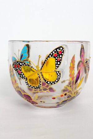 Hand-Painted Monarch Butterfly Coffee Mug A Nature Lover's Delight