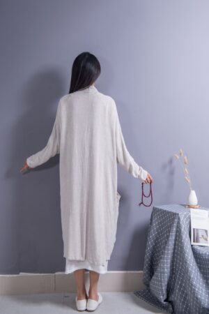 Breezy Linen Cardigan Effortless Style for Every Body