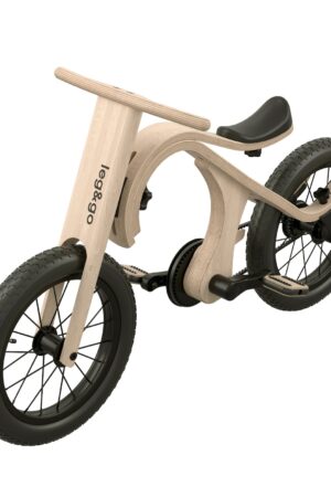 2-in-1 Wooden Balance Bike with Pedals The Perfect Ride for Toddlers and Preschoolers