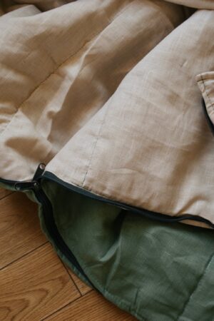 Organic HEMP Sleeping Bag Sustainable Comfort for Restful Nights