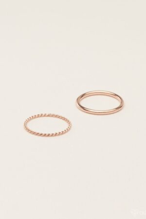 Minimalist Stacking Ring Set Elevate Your Style with Dainty Elegance