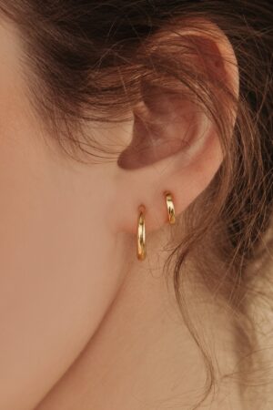 Caitlyn Minimalist Huggie Earrings The Perfect Everyday Accessory