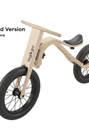 Wooden Balance Bike 12" The Perfect First Ride for Toddlers and Kids