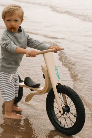 Wooden Balance Bike 12" The Perfect First Ride for Toddlers and Kids