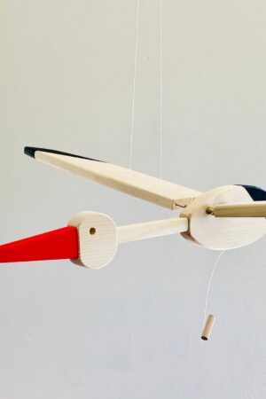 Eco-Friendly Stork Nursery Mobile A Cherished Gift for New Parents