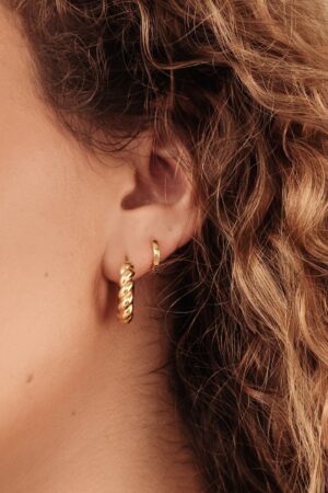 Caitlyn Minimalist Huggie Earrings The Perfect Everyday Accessory