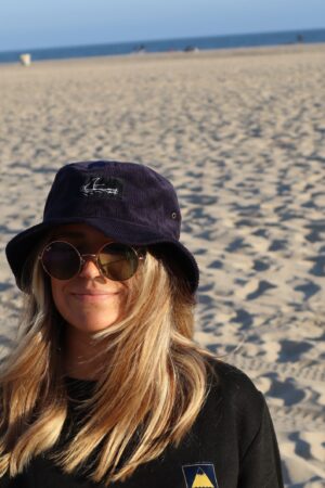 The Weekend Getaway Navy Corduroy Bucket Hat