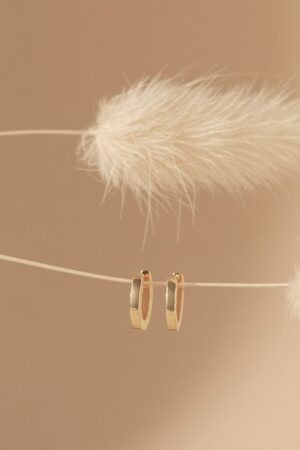 Caitlyn Minimalist Huggie Earrings The Perfect Everyday Accessory