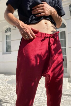 Breezy Linen Lounge Pants Sustainable Comfort for Summer and Beyond