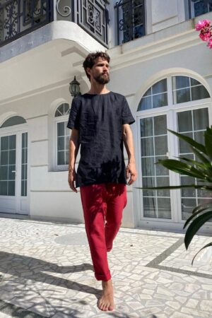 Breezy Linen Lounge Pants Sustainable Comfort for Summer and Beyond